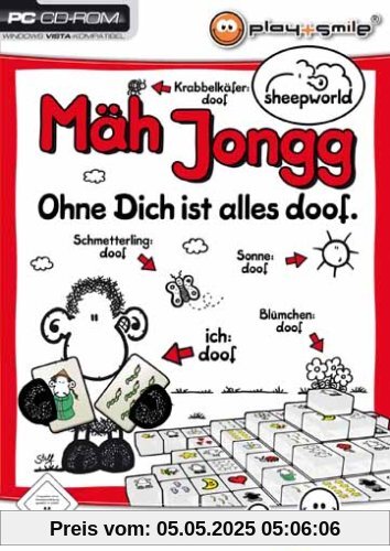 Play+Smile: sheepworld mähJongg (PC) von Zone2Media