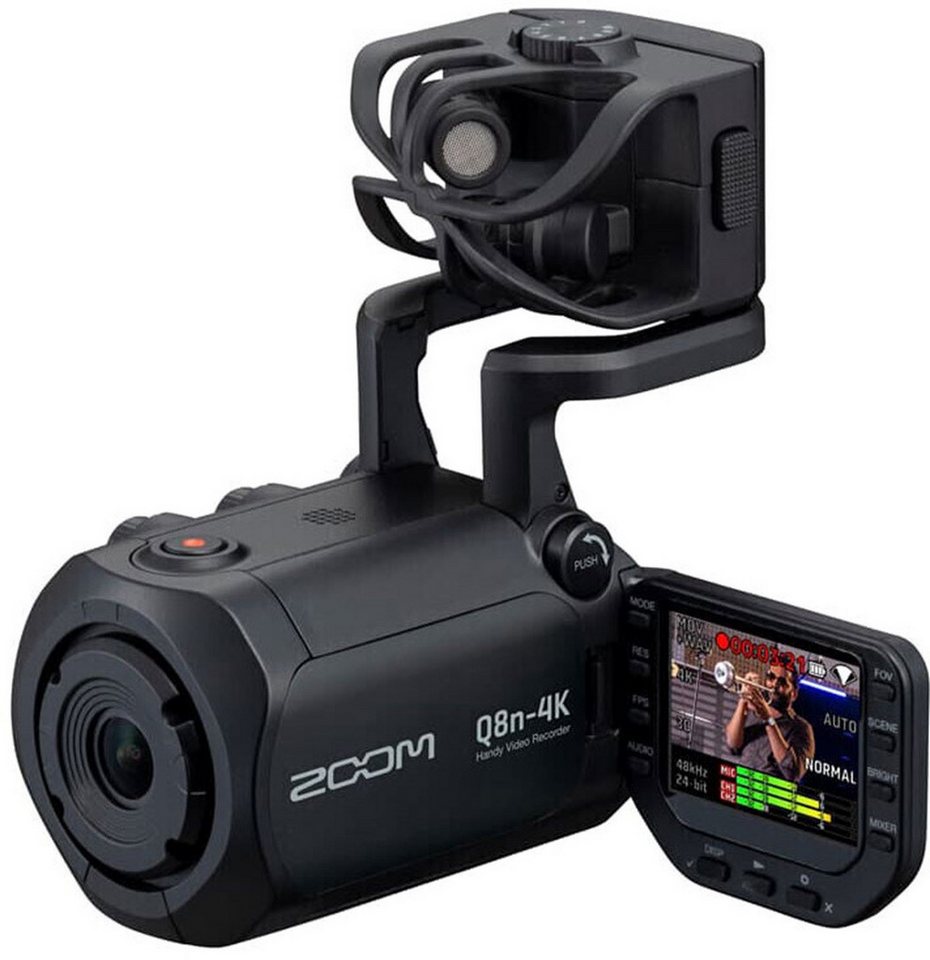 Zoom Audio Q8n-4K Handy Video Recorder Camcorder (Aufnahmemedien: microSD / microSDHC / microSDXC) von Zoom Audio