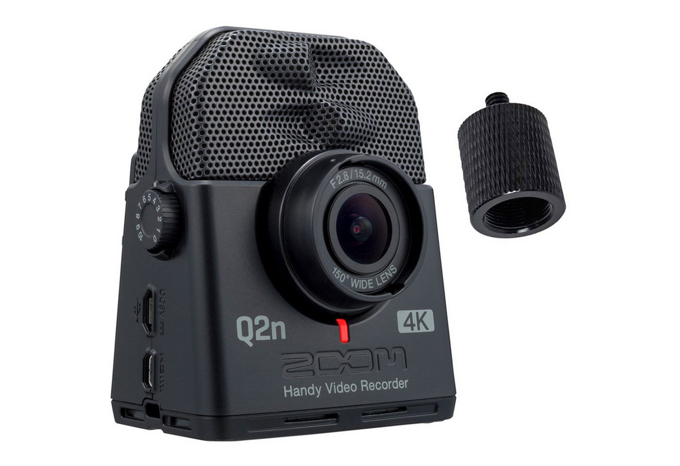 Zoom Audio Zoom Q2n-4K Recorder UltraHD mit SA Stativ-Adapter Digitales Aufnahmegerät (mit Stativ-Adapter) von Zoom Audio