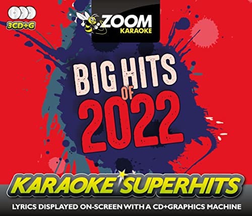 Big Karaoke Hits of 2022 - 65 Karaoke Pop Hits from 2022 - 3 CDG Discs von Zoom Entertainments Limited