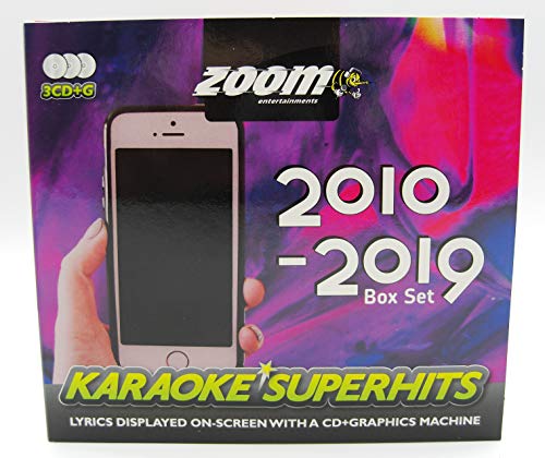 Zoom Karaoke CD+G - 2010-2019 Superhits - Triple CD+G Karaoke Pack von Zoom Entertainments Limited