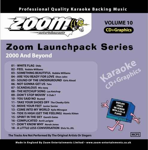 Zoom Karaoke CD+G - Launchpack Disc 10: 2000 And Beyond von Zoom Entertainments