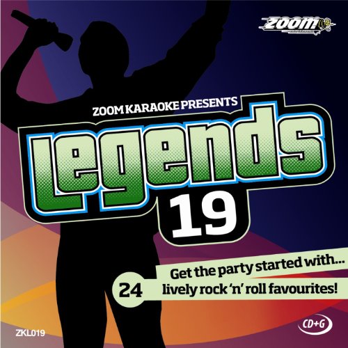 Zoom Karaoke CD+G - Legends Volume 19 - Rockin', Rollin' & Shakin' Classics [Card Wallet] von Zoom Entertainments