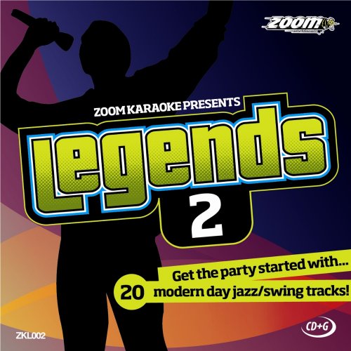Zoom Karaoke CD+G - Legends Volume 2 - 20 Jazz/Swing Tracks [Card Wallet] von Zoom Entertainments