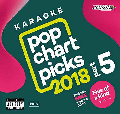 Zoom Karaoke CD+G - Pop Chart Picks 2018 (Part 5) + FREE Five Of A Kind Ladies of Soul CD+G von Zoom Entertainments