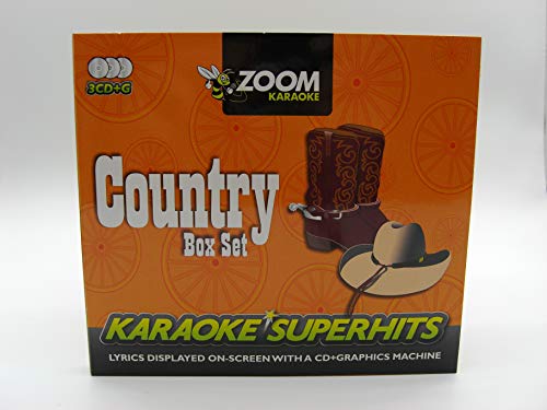 Karaoke Country Superhits 3 Cdg Set/67 Titel von Zoom Karaoke