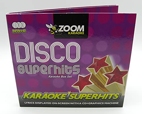 Karaoke Disco Superhits 3 Cdg Set/50 Titel von Zoom Karaoke