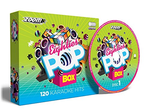 Zoom Karaoke Eighties Pop Box Party Pack - 6 CD+G Box Set - 120 Songs von Zoom Karaoke