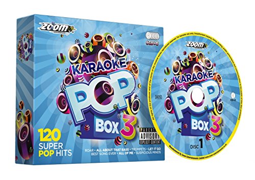 Zoom Karaoke Pop Box 3 Party Pack - 6 CD+G Box Set - 120 Songs von Zoom Karaoke