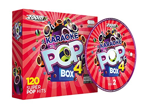 Zoom Karaoke Pop Box 4 Party Pack - 6 CD+G Box Set - 120 Songs von Zoom Karaoke