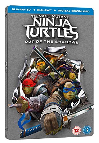 Teeniage Mutant Ninja Turtles Out of the Shadows, Steelbook, Blu-ray mit deutschem Ton, Zoom exklusiv, Uncut, Regionfree von Zoom