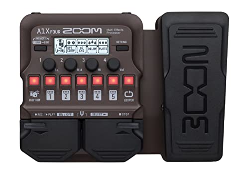 Zoom A1X FOUR Acoustic Guitar Multi-Effects Pedal von Zoom