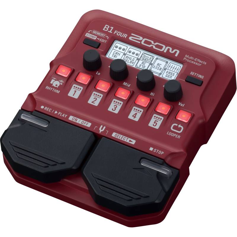Zoom B1 FOUR Bass Guitar Multi-Effect Processor von Zoom