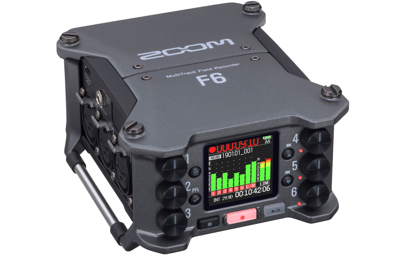 Zoom F6 Multitrack Field Recorder von Zoom