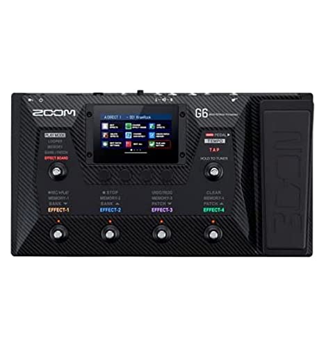 Zoom G6 Multi-Effekt-Prozessor | schwarz Zoom G6 Multi-Effekt-Prozessor | schwarz von Zoom