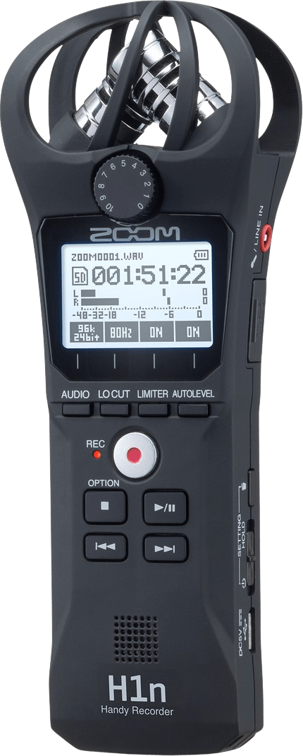 Zoom H1N Tragbarer MP3-/Wellenrekorder von Zoom