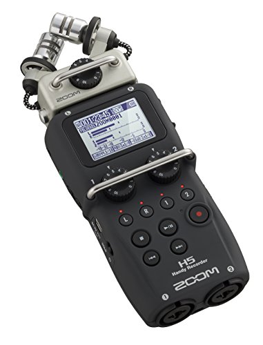 Zoom - H5 - Tragbarer 4-Spur-Recorder mit herausnehmbaren Kapseln - Lieferung mit XY-Kapsel, USB von Zoom