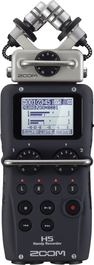 Zoom H5 Tragbarer MP3-/Wellenrekorder von Zoom