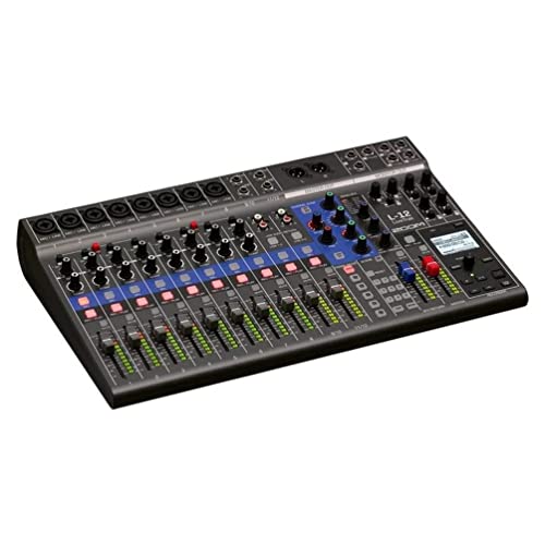 Zoom - L-12 - Digitaler 12-Kanal-Mixer, Recorder und Audio-Schnittstelle, USB von Zoom