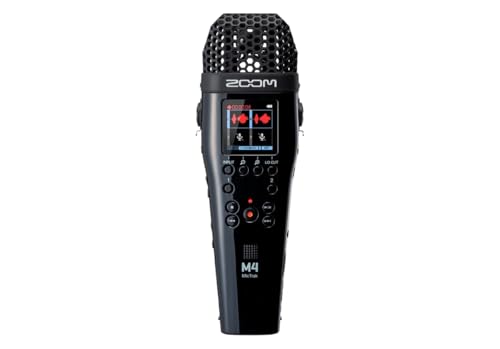Zoom M4 MicTrak 4-Spur-Audiorecorder | 2 XLR/Combo-Eingänge | 32-Bit-Float-Technologie | Timecode-Generator | Audioaufnahmen für Musiker und Filmemacher | schwarz | Zoom M4 MicTrak 4-Spur-Audiorecorder | 2 XLR/Combo-Eingänge | 32-Bit-Float-Technologie | Timecode-Generator | Audioaufnahmen für Musiker und Filmemacher | schwarz | von Zoom