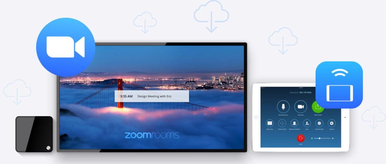 Zoom Rooms - Add-On Lizenz 1 Jahr Sitzungskapazität: 1-999999 von Zoom