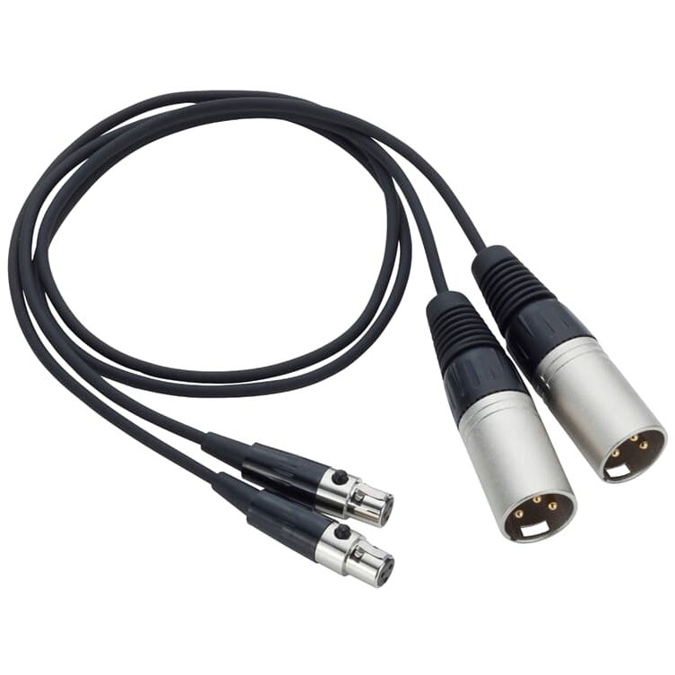 Zoom TXF-8 Double TA3F to XLR-M Adapter Cable for Zoom Recorders von Zoom