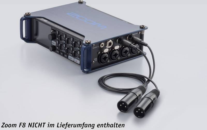 Zoom TXF-8 TA3 zu XLR Kabel für F8/F8n von Zoom