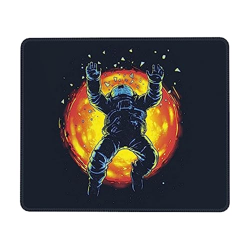 ZORIN Mauspad, Gaming-Mauspad, Motiv: Broken Astronaut Fall Into Mars, rutschfeste Schreibtischunterlagen, Schreibtischunterlagen für Computer, Laptop, PC (21,6 x 26,7 cm) von Zorin