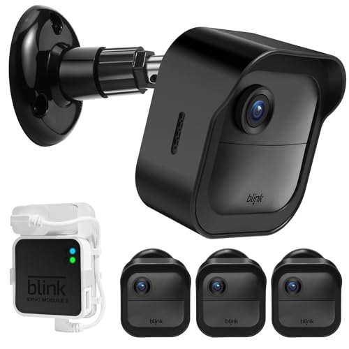 Zortwury Blink Outdoor-Kamerahalterung für Blink Outdoor 4. Generation, 3 Stück, wetterfestes Schutzgehäuse und 360° verstellbare Wandhalterung mit Blink Sync Modul 2 Halterung (Blinkkamera nicht im Zortwury Blink Outdoor-Kamerahalterung für Blink Outdoor 4. Generation, 3 Stück, wetterfestes Schutzgehäuse und 360° verstellbare Wandhalterung mit Blink Sync Modul 2 Halterung (Blinkkamera nicht im von Zortwury