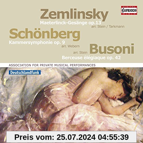 Kammersinfonie/6 Gesänge/Berceuse Elegiaque von Zoryana Kushpler
