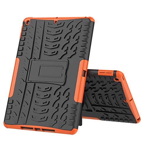 Zosakonc FDV-AZ-DS-LSDG102-06 Tablet-Schutzhülle, iPad 7th Generation 10.2" 2019 Release (Model No.: A2197,A2200,A2198), Orange von Zosakonc