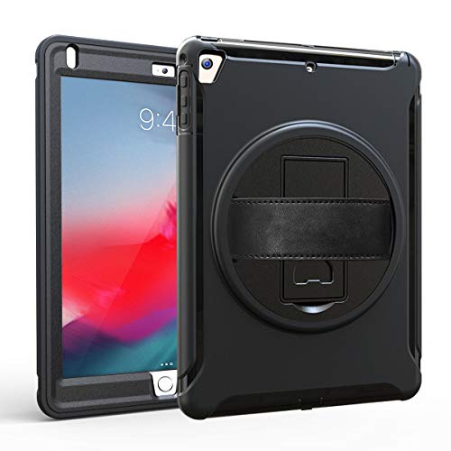 Zosakonc FDV-CKA-DS-LSDG102-01 Tablet-Schutzhülle, iPad 7th Generation 2019 10.2" Release (Model No.: A2197,A2200,A2198), Schwarz von Zosakonc