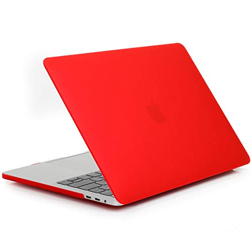 Zosakonc Schutzhülle / Schutzschale für Ultraschlankes Design, mattiert, stoßfest rot rot for Apple MacBook Pro 15.4 2016 von Zosakonc