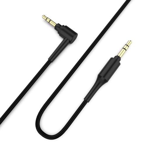 WH-1000XM3 Kabel, Ersatz Audio Kabel Verlängerungskabel Kompatibel mit Sony WH-1000XM4WH-H900N MDR-1A WH1000XM2 MDR-XB950BT MDR-100ABN Wireless Kopfhörer (Schwarz) von Zosvoses
