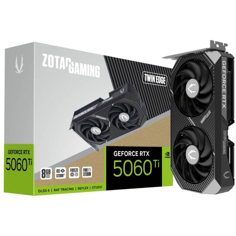 GeForce RTX 5060 Ti Twin Edge 8GB, Grafikkarte von Zotac