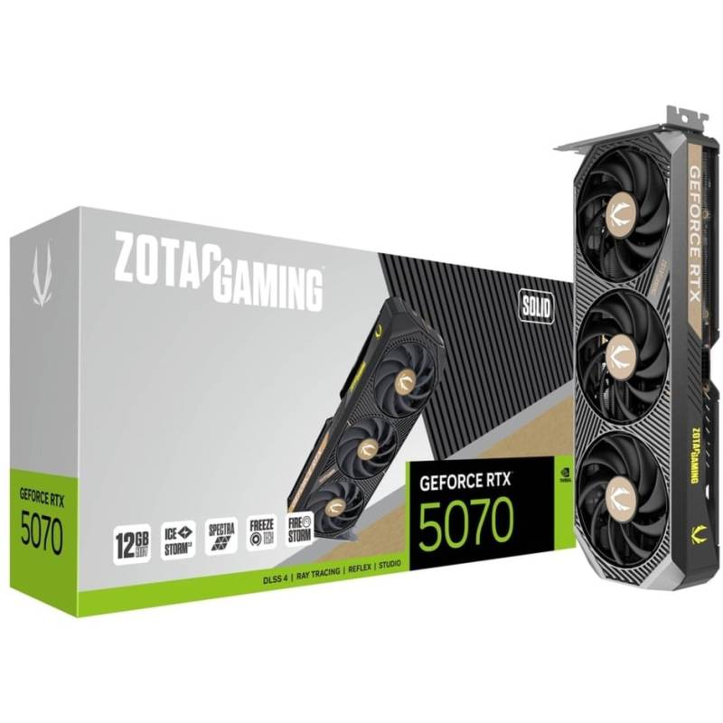 GeForce RTX 5070 SOLID, Grafikkarte von Zotac