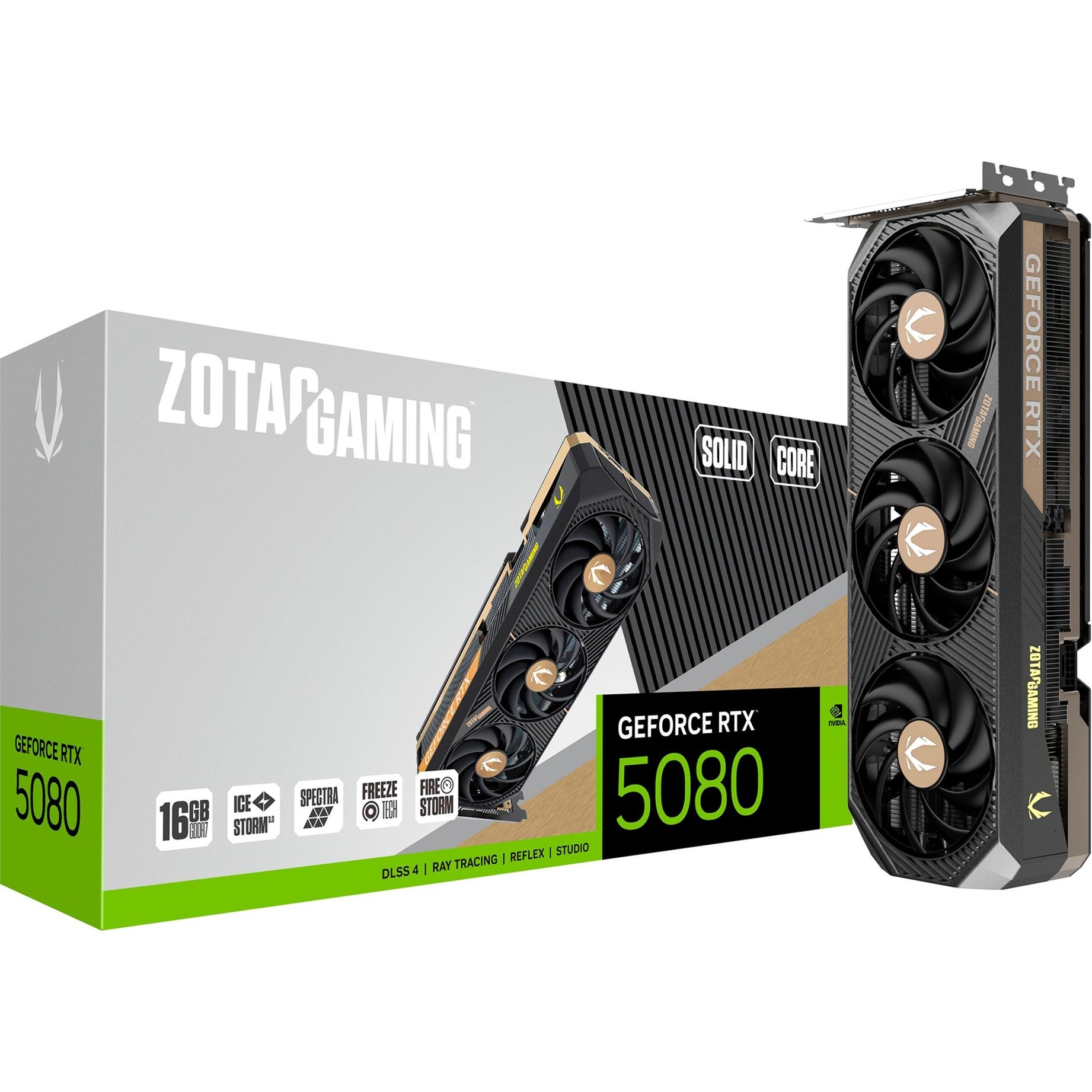 GeForce RTX 5080 SOLID CORE, Grafikkarte GeForce RTX 5080 SOLID CORE, Grafikkarte von Zotac