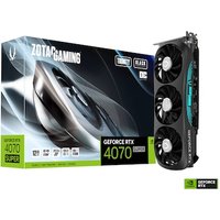 ZOTAC GAMING GeForce RTX 4070 Super Trinity OC Black Edition 12GB Grafikkarte von Zotac