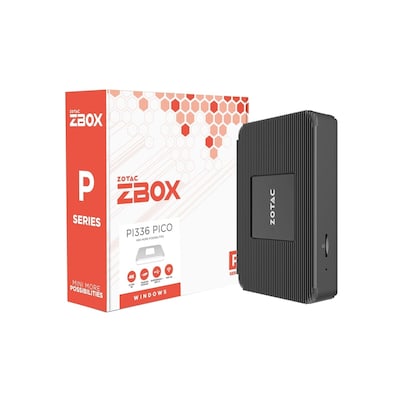 ZOTAC ZBOX PI336 PICO Mini-PC Barebone N6211 4GB/128GB Intel UHD Win11Pro von Zotac
