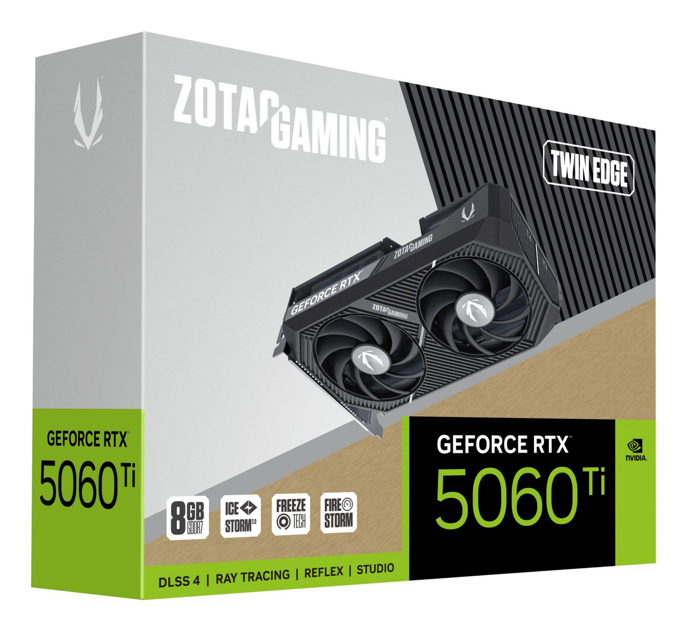 Zotac GAMING GeForce RTX 5060 Ti Twin Edge Grafikkarte Zotac GAMING GeForce RTX 5060 Ti Twin Edge Grafikkarte von Zotac
