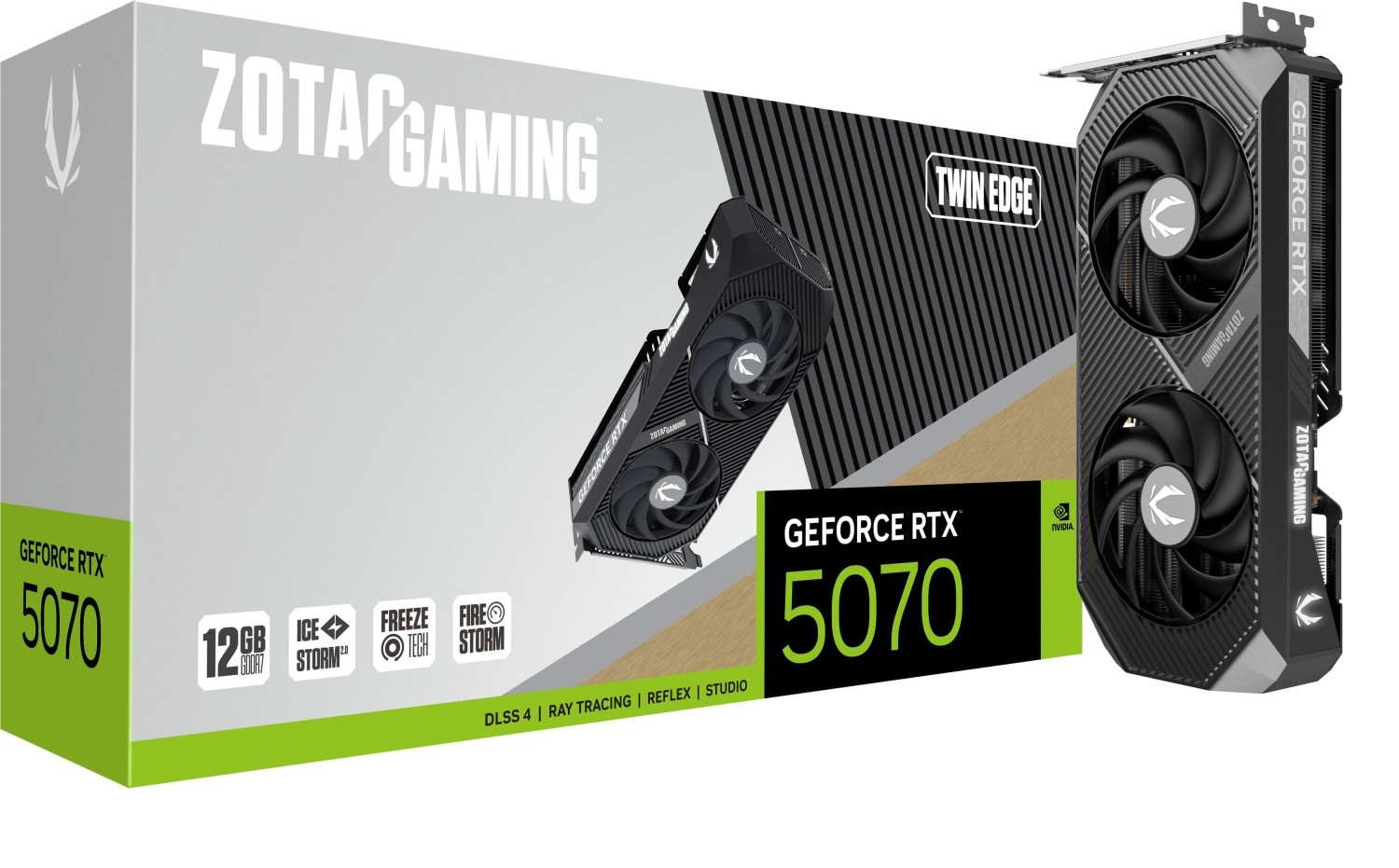 Zotac Gaming GeForce RTX 5070 Twin Edge - 12GB GDDR7, HDMI, 3x DP Zotac Gaming GeForce RTX 5070 Twin Edge - 12GB GDDR7, HDMI, 3x DP von Zotac