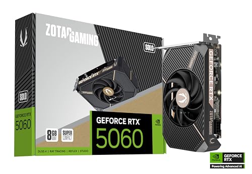 Zotac GeForce RTX 5060 8GB Solo Grafikkarte - 8GB GDDR7, HDMI, 3X DP Zotac GeForce RTX 5060 8GB Solo Grafikkarte - 8GB GDDR7, HDMI, 3X DP von Zotac