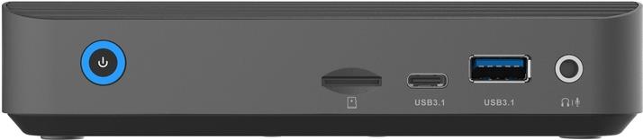Zotac ZBOX edge CI343 - Desktop - Mini-PC Barebone - DDR5-SDRAM - PCI Express - SATA - Wi-Fi 6 (802.11ax) - 40 W (ZBOX-CI343-BE) von Zotac