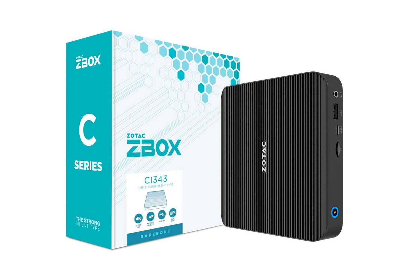 Zotac ZOTAC ZBOX edge CI343, Barebone, (ohne Barebone-PC (N) von Zotac