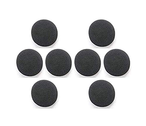 4 Paar Ersatz 3 cm (30 mm) Schaumstoff Ohrpolster Bezug Auflage für Senheiser Koss Sony Philips Kopfhörer von Zotech