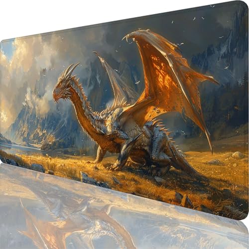 Blau Mauspad XXL 800x300x3 mm, Groß Gaming Mauspad Drachen mit Vernähte Kanten, WassXerdicht Anti-Rutsch XXL Mousepad für PC Laptop Verbessert Präzision und Geschwindigkeit für Home Office Deko 45-6t Blau Mauspad XXL 800x300x3 mm, Groß Gaming Mauspad Drachen mit Vernähte Kanten, WassXerdicht Anti-Rutsch XXL Mousepad für PC Laptop Verbessert Präzision und Geschwindigkeit für Home Office Deko 45-6t von Zoulile