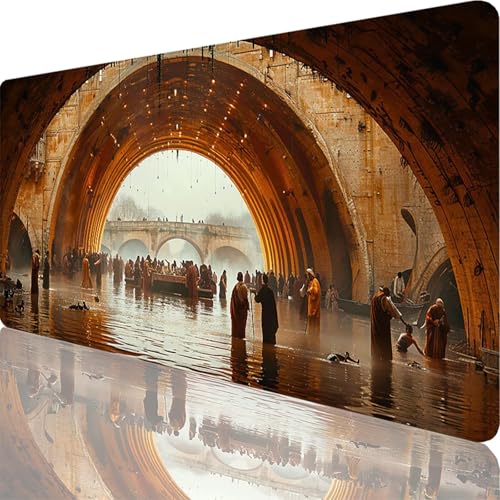 Mauspad Braun Mauspad XXL 1200 x 600 x 3 mm XXL Mousepad Abstrakt Mousepad Gaming Zubehör mit Vernähten Kanten Design, Mouse Pad Wasserdicht und Langlebig für Maus und Tastatur, Office Deko 74-Pt Mauspad Braun Mauspad XXL 1200 x 600 x 3 mm XXL Mousepad Abstrakt Mousepad Gaming Zubehör mit Vernähten Kanten Design, Mouse Pad Wasserdicht und Langlebig für Maus und Tastatur, Office Deko 74-Pt von Zoulile