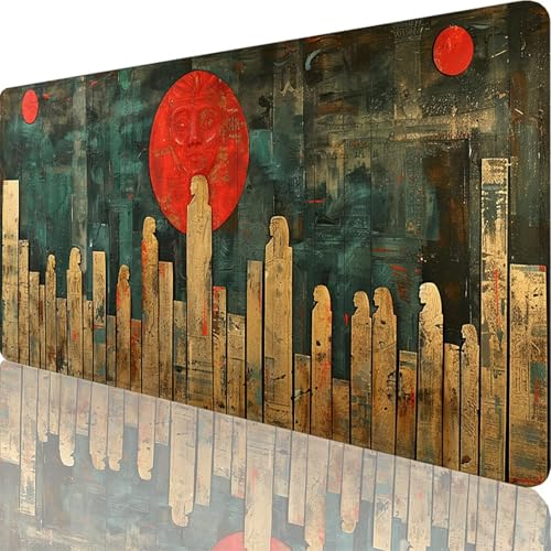Mauspad Gold Mauspad XXL 1600x800x3 mm XXL Mousepad Abstrakt Mousepad Gaming Zubehör mit Vernähten Kanten Design, Waschbares Mouse Pad Wasserdicht und Langlebig für Maus Tastatur, Office Deko 34-5t Mauspad Gold Mauspad XXL 1600x800x3 mm XXL Mousepad Abstrakt Mousepad Gaming Zubehör mit Vernähten Kanten Design, Waschbares Mouse Pad Wasserdicht und Langlebig für Maus Tastatur, Office Deko 34-5t von Zoulile