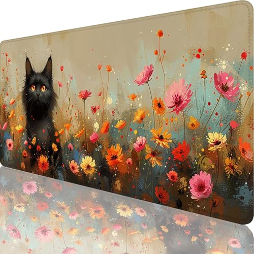Rosa Mauspad XXL 800x300x3 mm, Groß Gaming Mauspad Blume mit Vernähte Kanten, WassXerdicht Anti-Rutsch XXL Mousepad für PC Laptop Verbessert Präzision und Geschwindigkeit für Home Office Deko 85-8t Rosa Mauspad XXL 800x300x3 mm, Groß Gaming Mauspad Blume mit Vernähte Kanten, WassXerdicht Anti-Rutsch XXL Mousepad für PC Laptop Verbessert Präzision und Geschwindigkeit für Home Office Deko 85-8t von Zoulile
