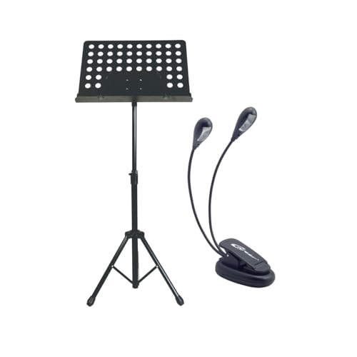 Zoundhouse Bundle bestehend aus: Orchesterpult Schwarz mit abnehmbarer Notenplatte + LED-Leuchte Zoundhouse Bundle bestehend aus: Orchesterpult Schwarz mit abnehmbarer Notenplatte + LED-Leuchte von Zoundhouse